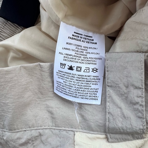 NIKE Air Jordan Cozy Girl Women's Puffy Jogger Utility Pants White Grey Size XS - Picture 12 of 12